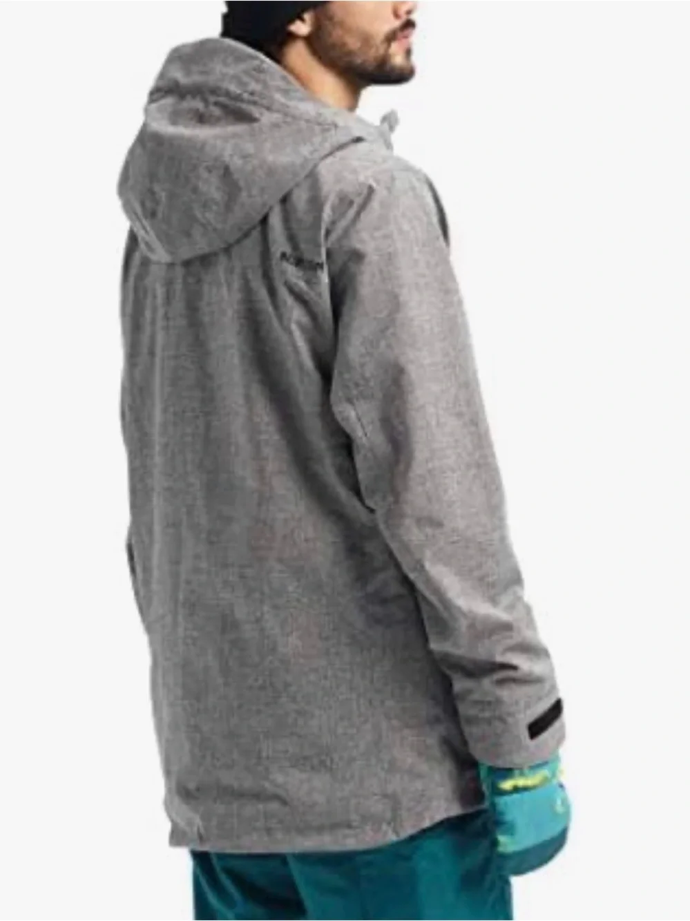 Burton Covert Snowboard Jacket Gray  Size Medium Men’s